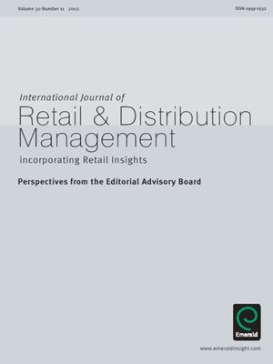cover image of International Journal of Retail & Distribution Management, Volume 30, Issue 11